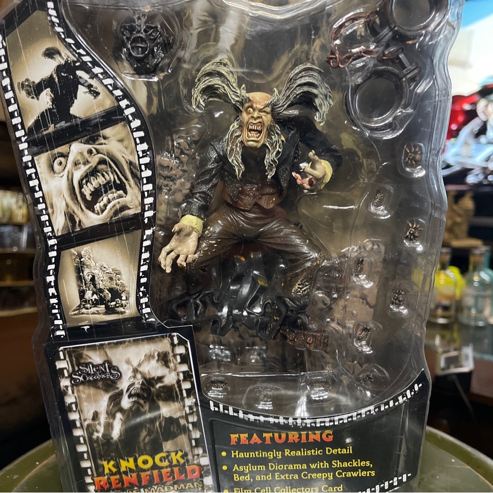 Silent Screamers Series 1 KNOCK RENFIELD THE MADMAN 2000 ART ASYLUM Aztecs Toys